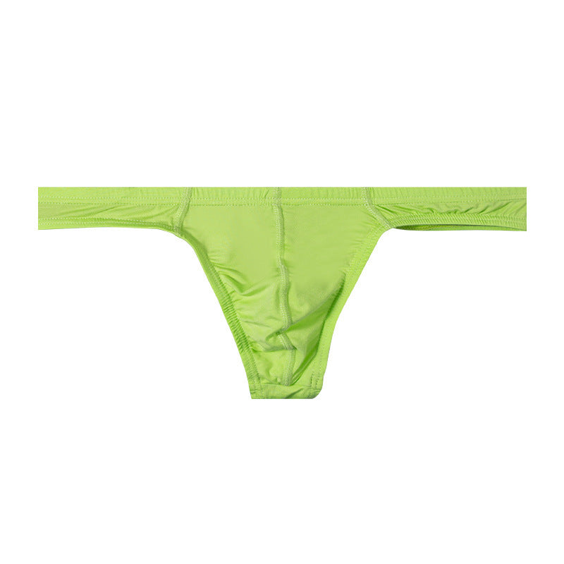Men's Breathable Solid Low Waist G-string Pants