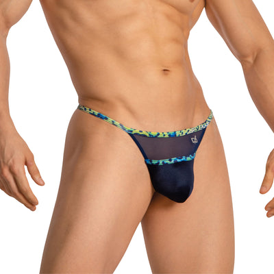 Daniel Alexander Men's G-Strings with Leopard Print DAL054