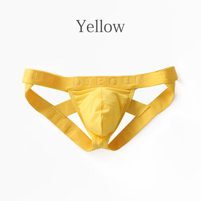Men's backspace sexy thong low-waist butt-lifting cotton tight-fitting double thong trendy gay underwear by